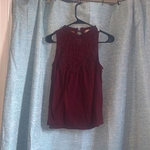 Altered state sleeveless top